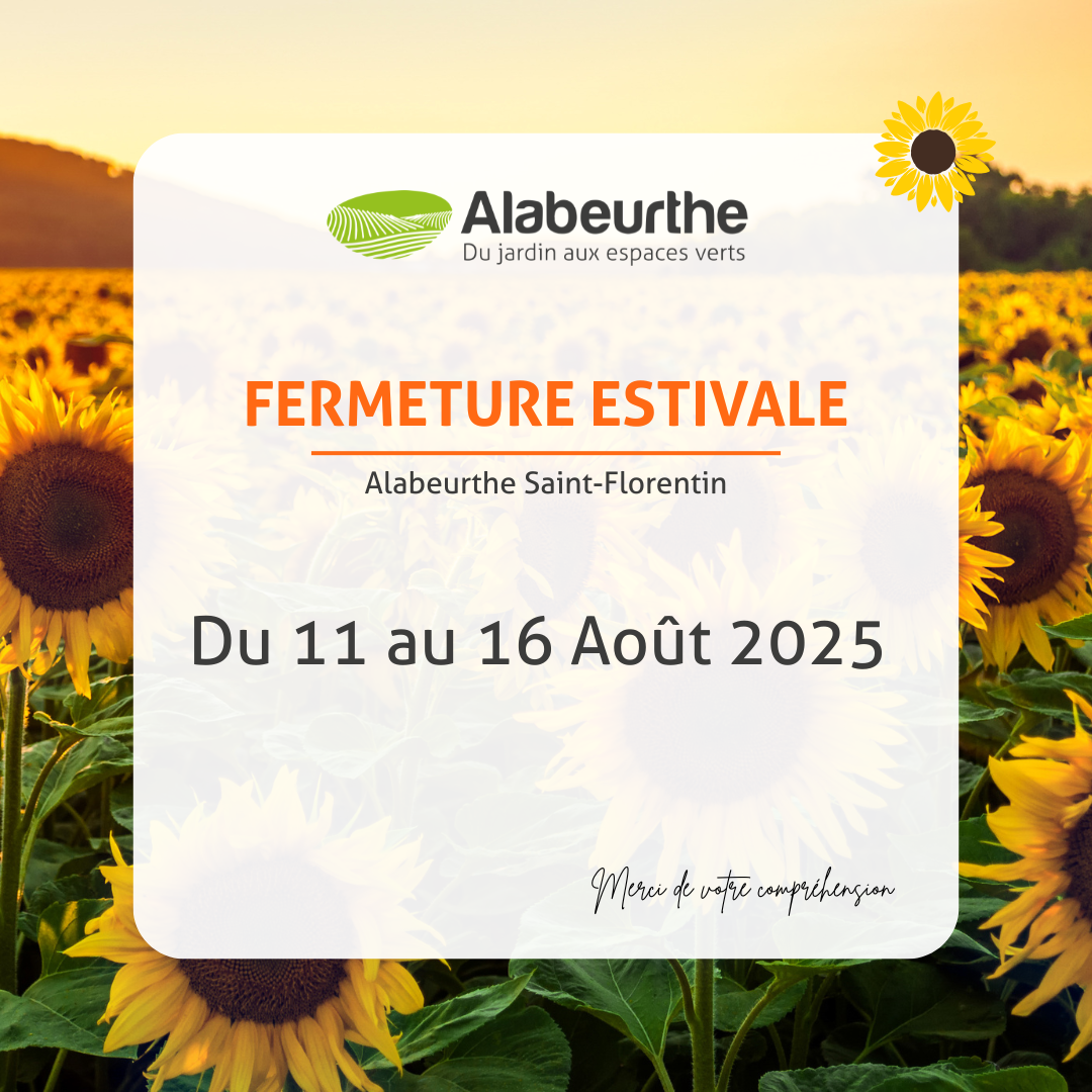 FERMETURE ESTIVALE