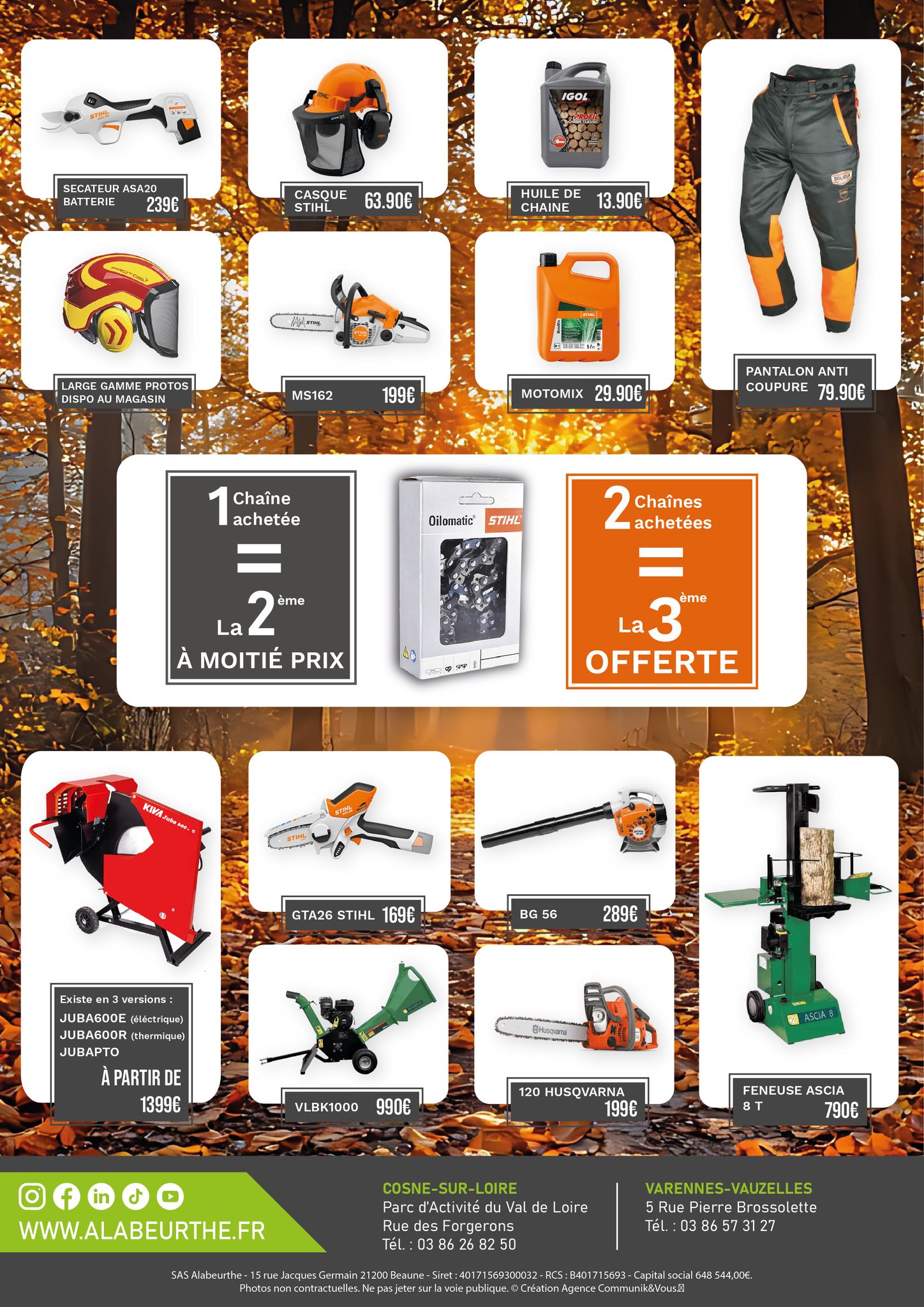 Offres hivernales COSNE et NEVERS