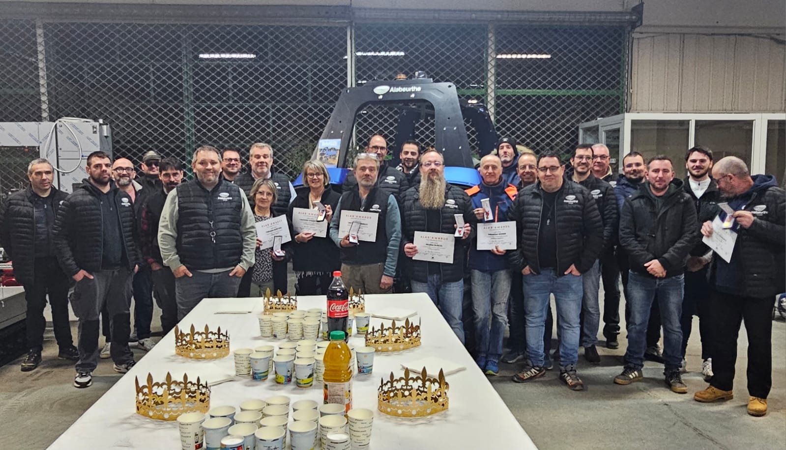 Remises des médailles du travail et galettes des rois